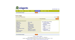 Desktop Screenshot of forumviaggi.voiaganto.it